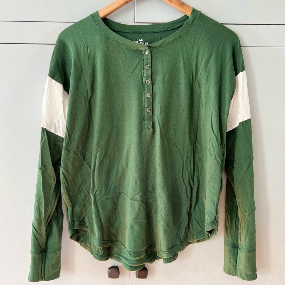 Hollister Long Sleeve Henley